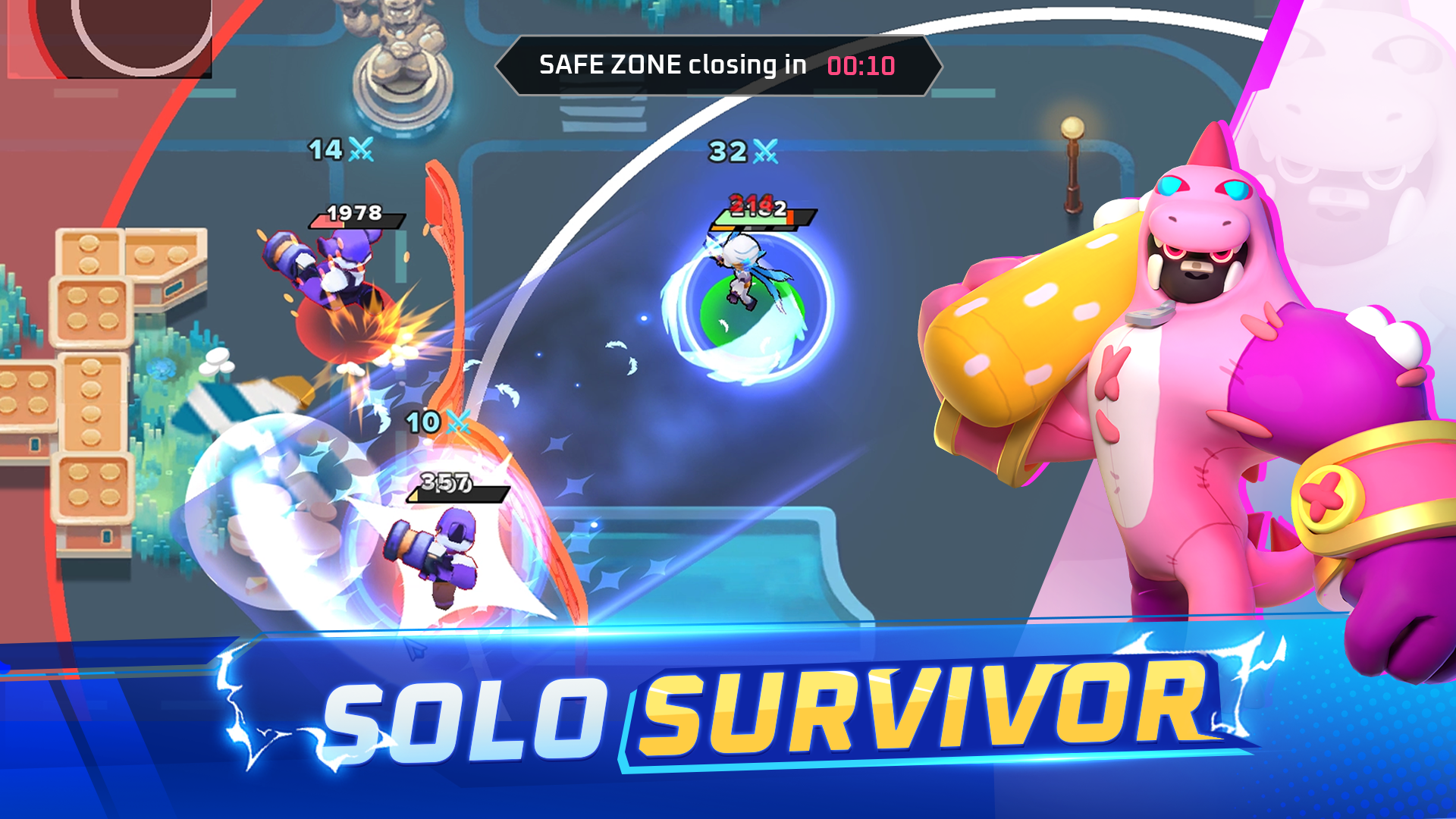 Thetan Arena: MOBA Survival Game Screenshot