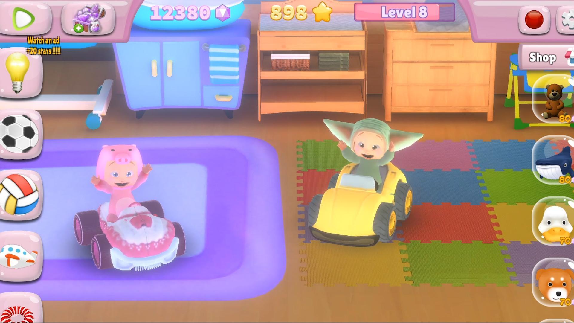 Screenshot of Alima's Baby Nursery