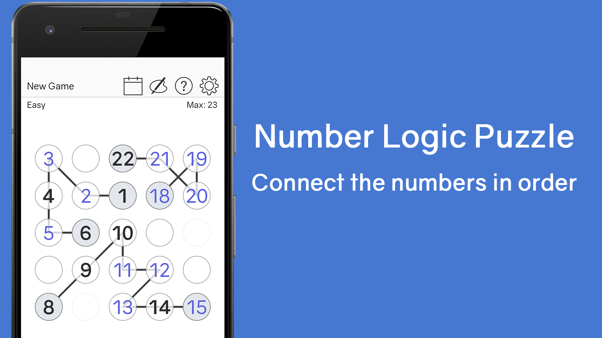 Number Chain - Logic Puzzle Game Screenshot