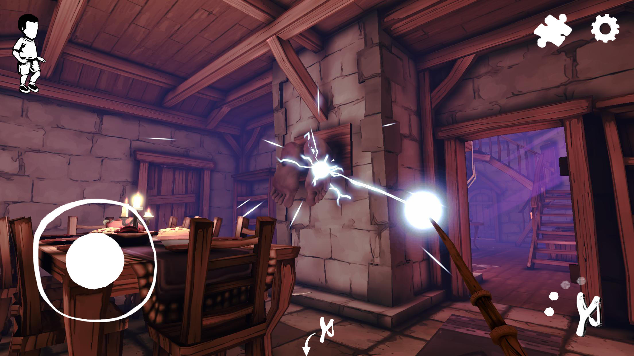 Witch Cry: Horror House Game Screenshot