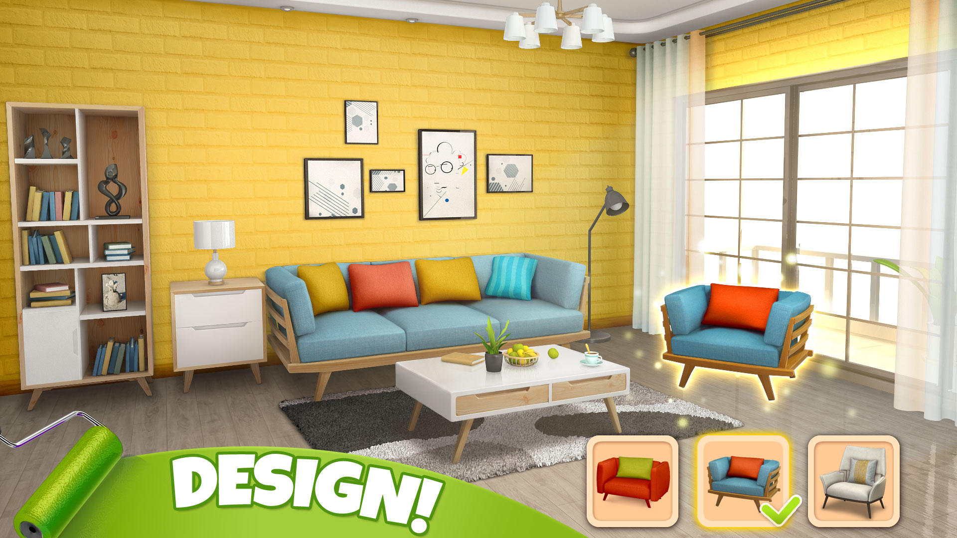 Fashion Makeup: Home Design Game Screenshot