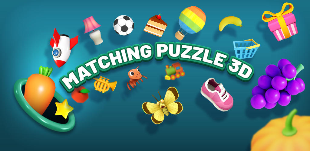 Banner of Matching Puzzle 3D - ペアマッチゲーム 2.2.6