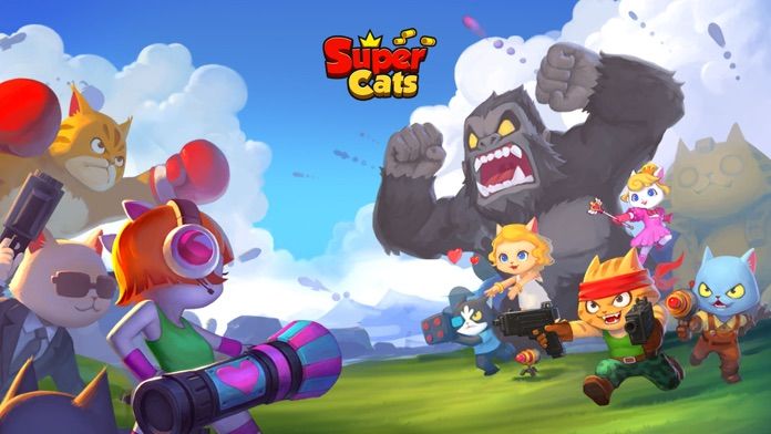 Screenshot of Super Cats