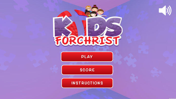 Kids for Christ Jigsaw Puzzles Game Screenshot