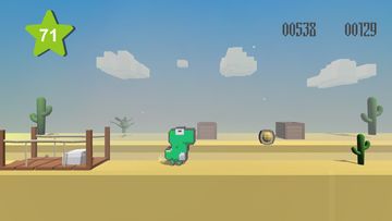 DinoRuner3D Game Screenshot