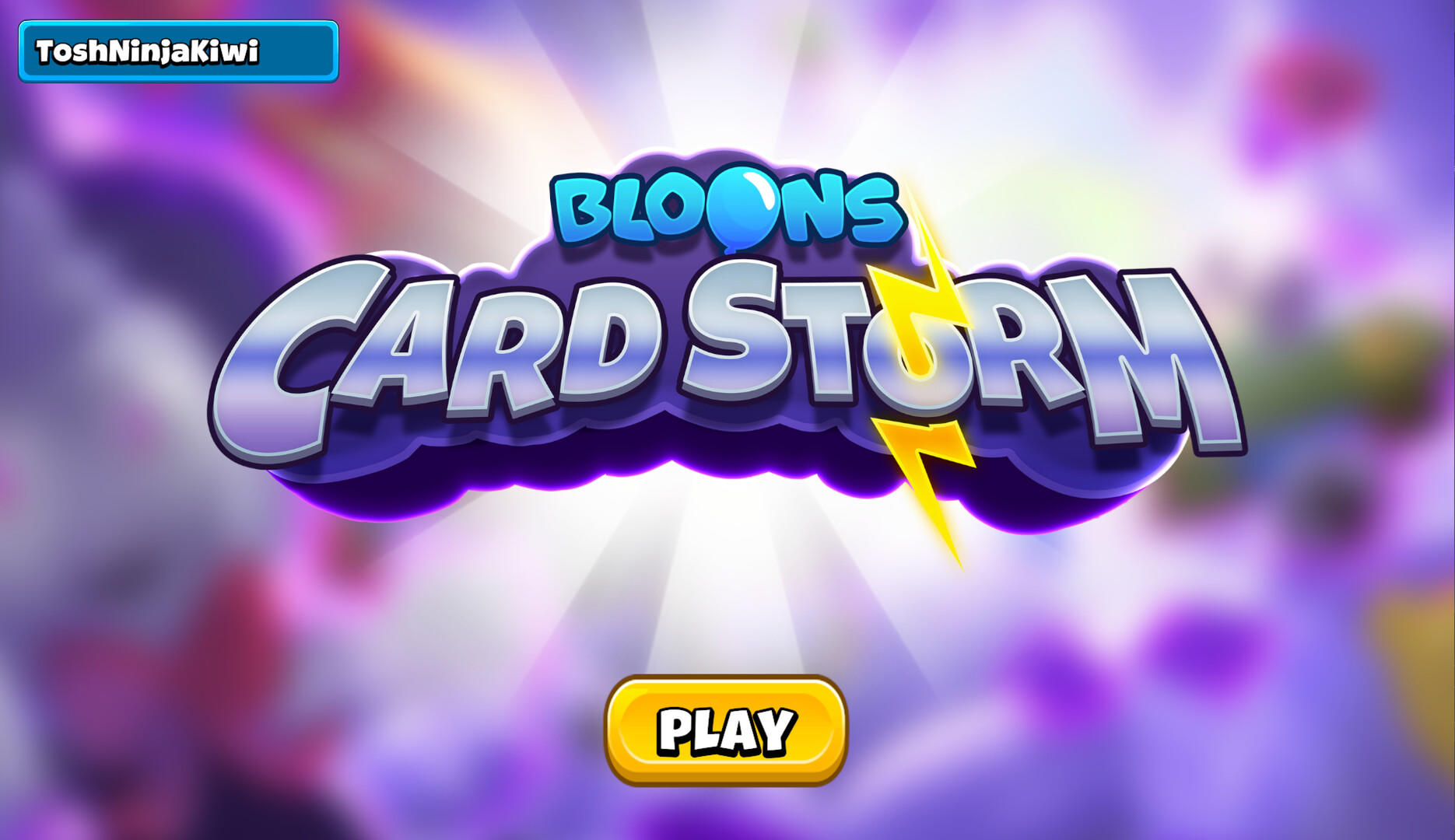 Cuplikan Layar Game Bloons Card Storm