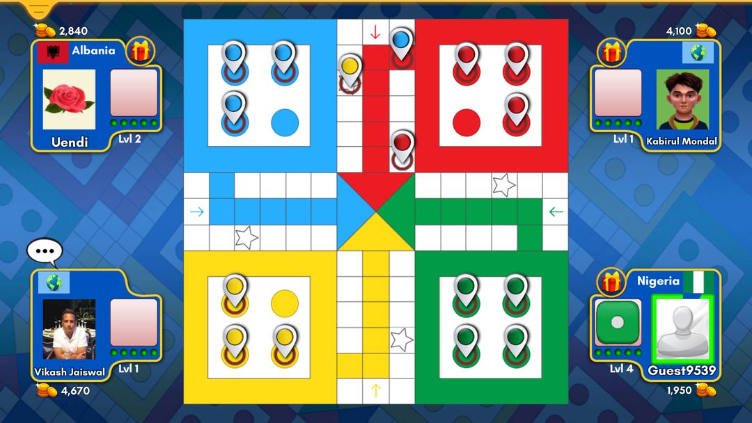 Ludo Mestre Ludo King versão móvel andróide iOS apk baixar