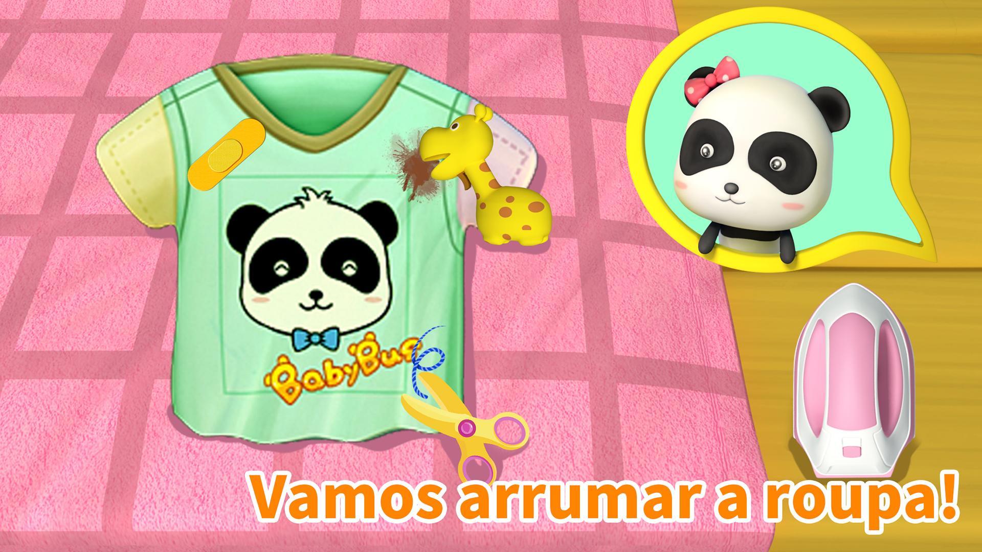 Captura de Tela do Jogo Vamos Faxinar - Educativo