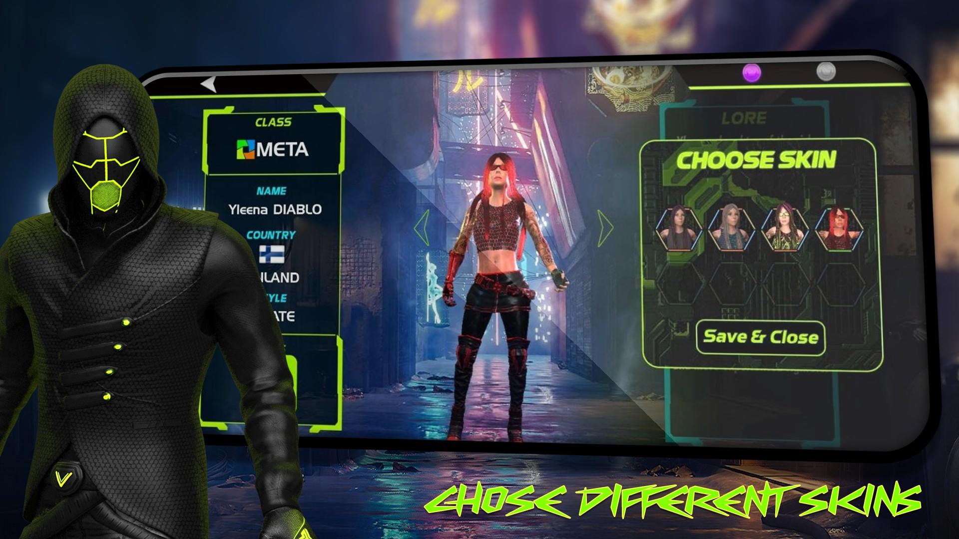 Cyber Arena Game Screenshot