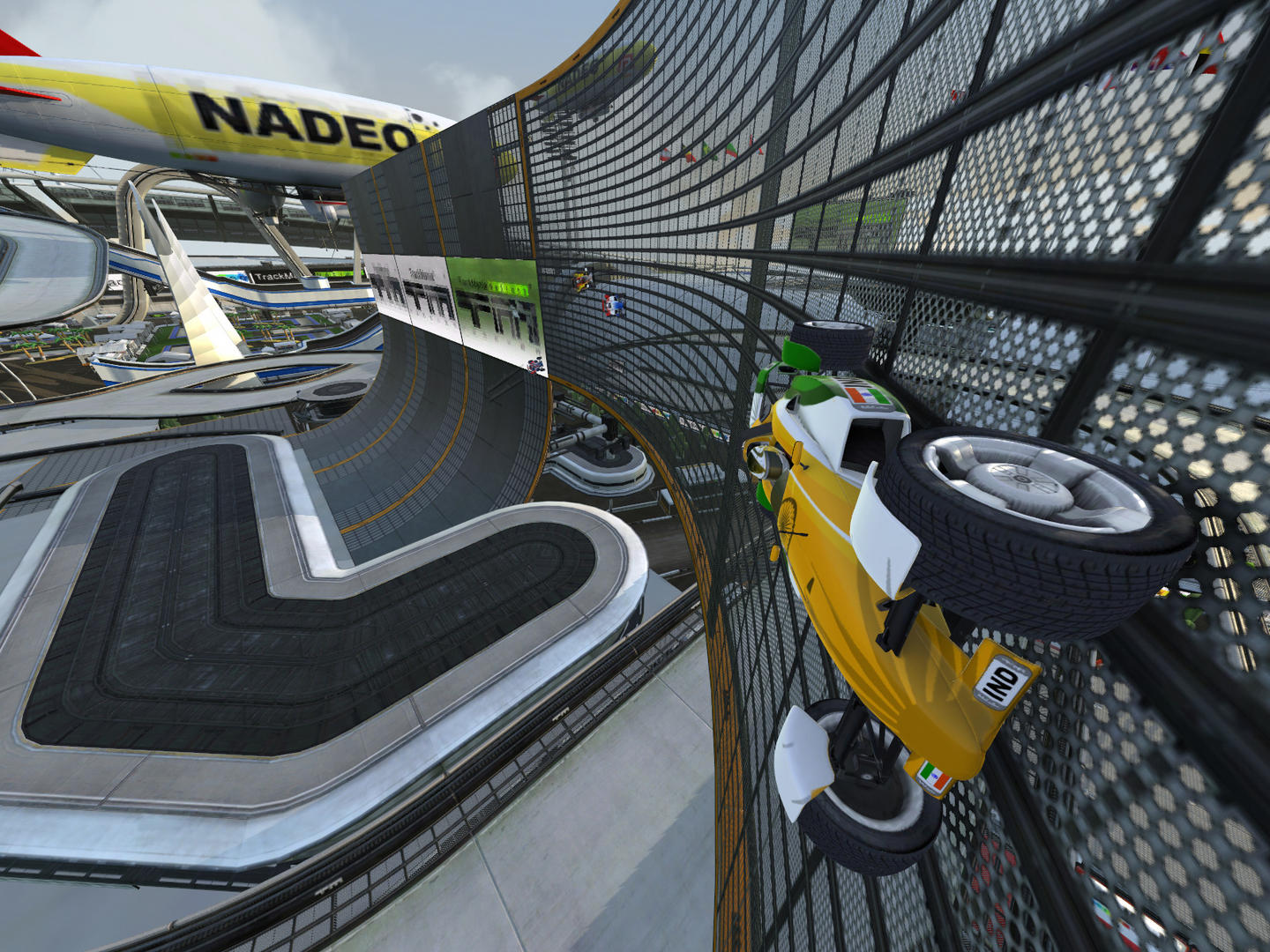 TrackMania Nations Forever 게임 스크린 샷