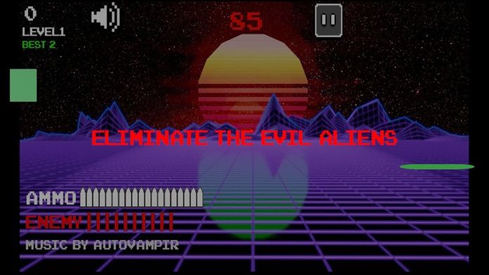 Cuplikan Layar Game The Line Shooter