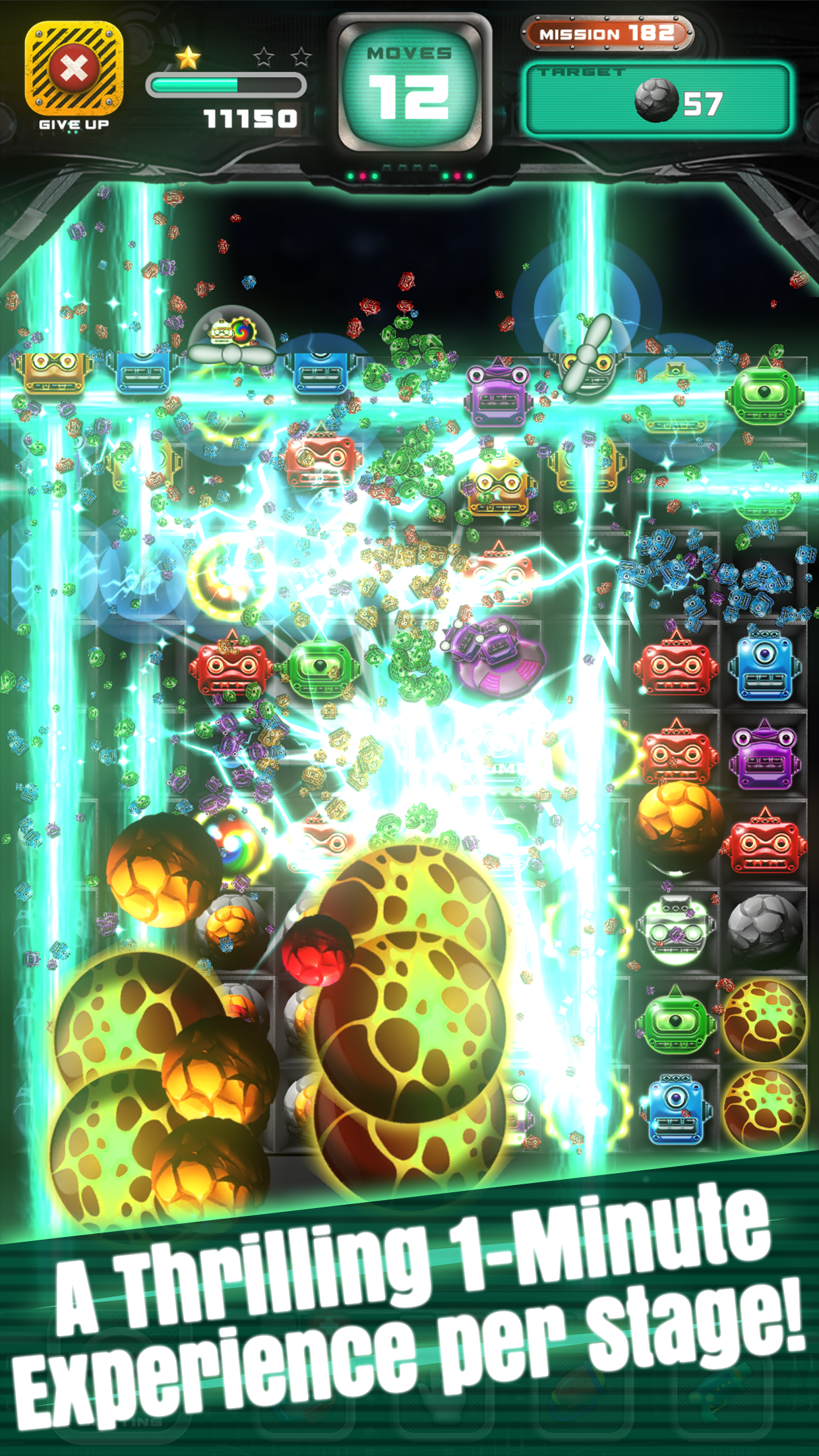 Screenshot of MATCH3: A Gorilla Odyssey