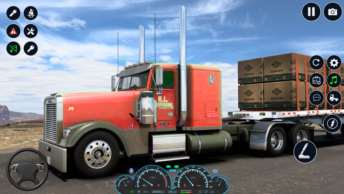 Screenshot of American Truck Simulator 3D