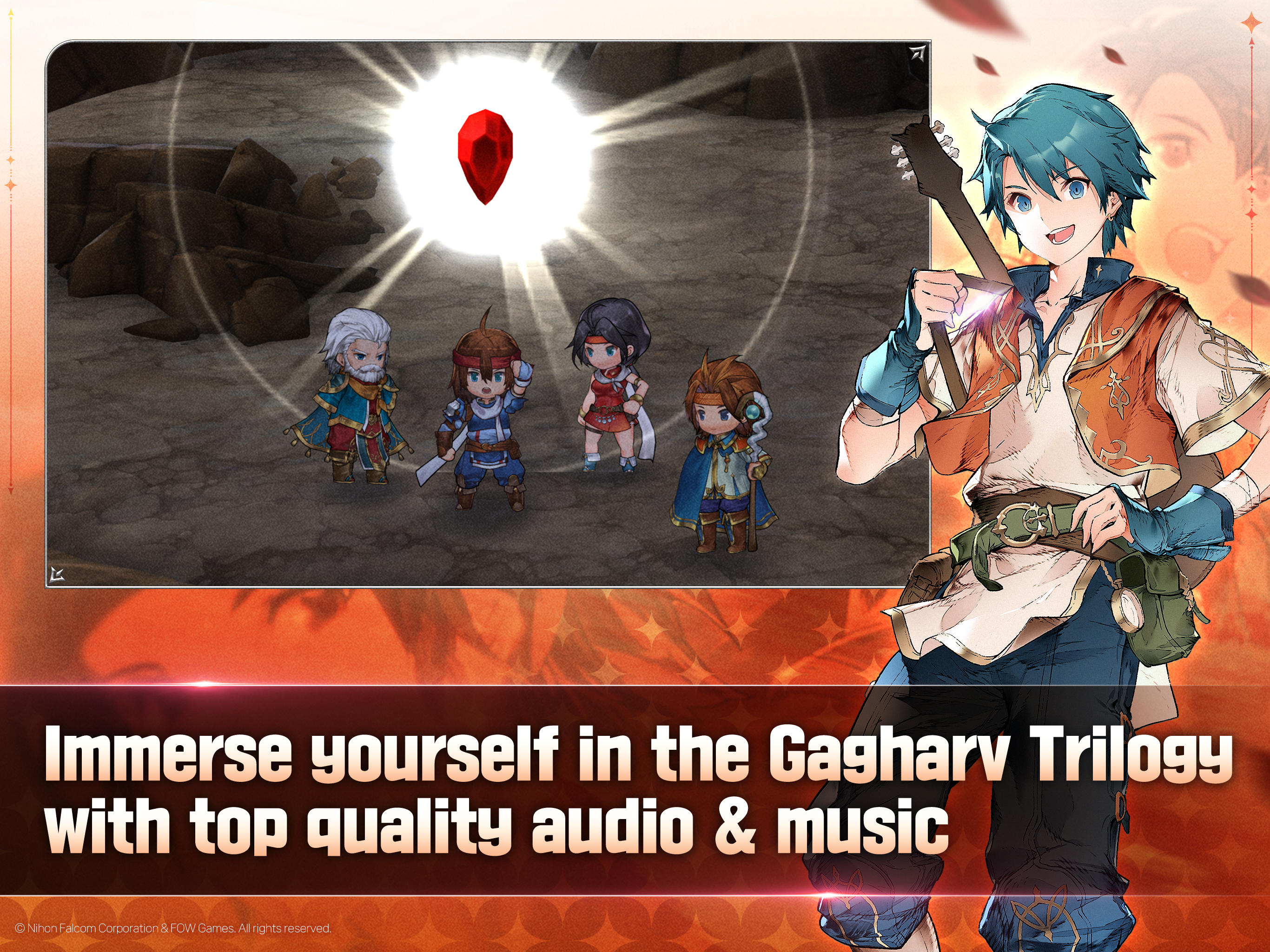 The Legend of Heroes : Gagharv Game Screenshot