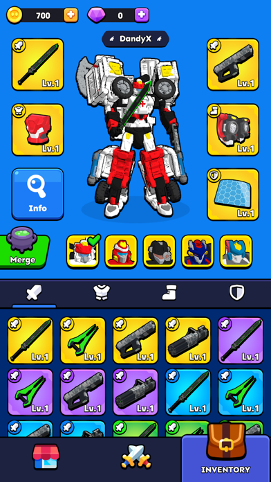 Hello Carbot Robot Battle Game Screenshot