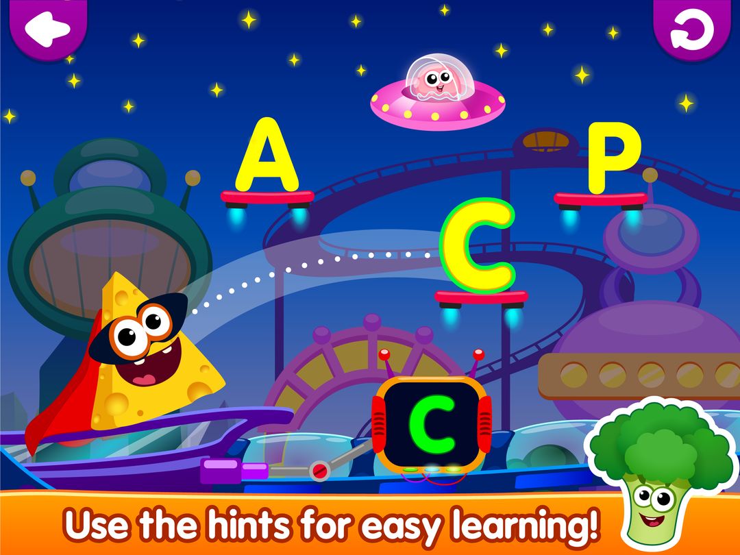 Screenshot of ABC kids! Alphabet learning!
