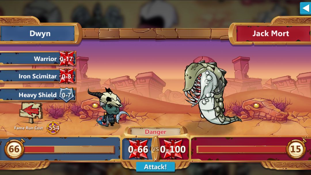 Screenshot of Hero Generations