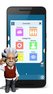 Скриншот игры Einstein Brain Training