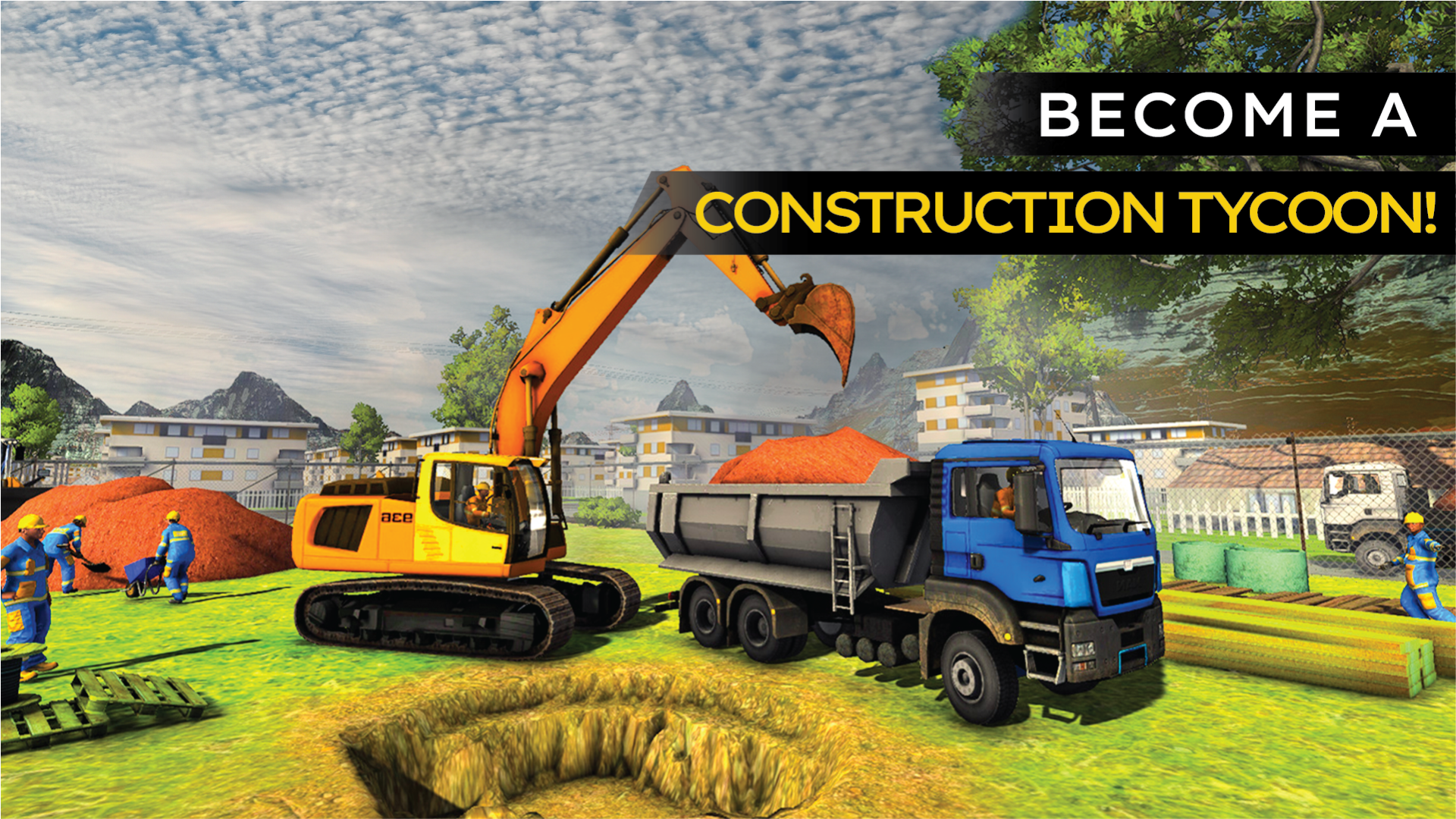 City Construction Simulator Game Screenshot