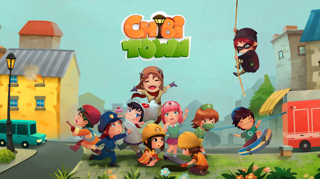 Chibi Town Game Screenshot