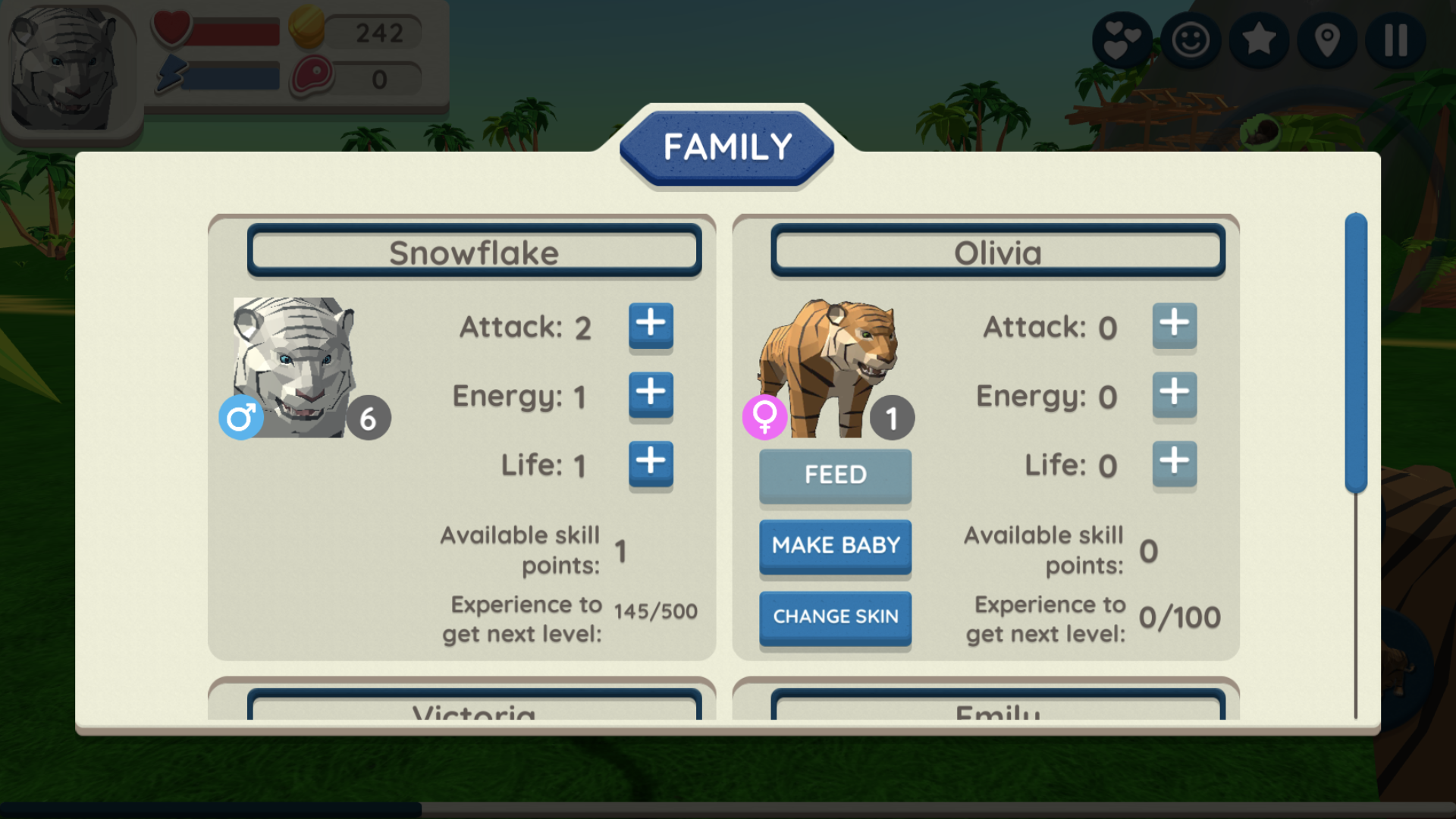Tiger Simulator 3D Game Screenshot