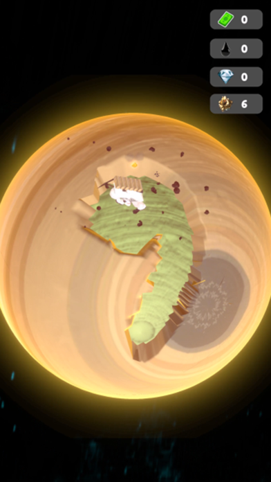 3D Planet Miner Game Screenshot
