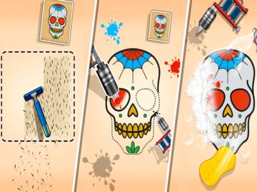 Tattoo Artist Games Ink Master Game Screenshot
