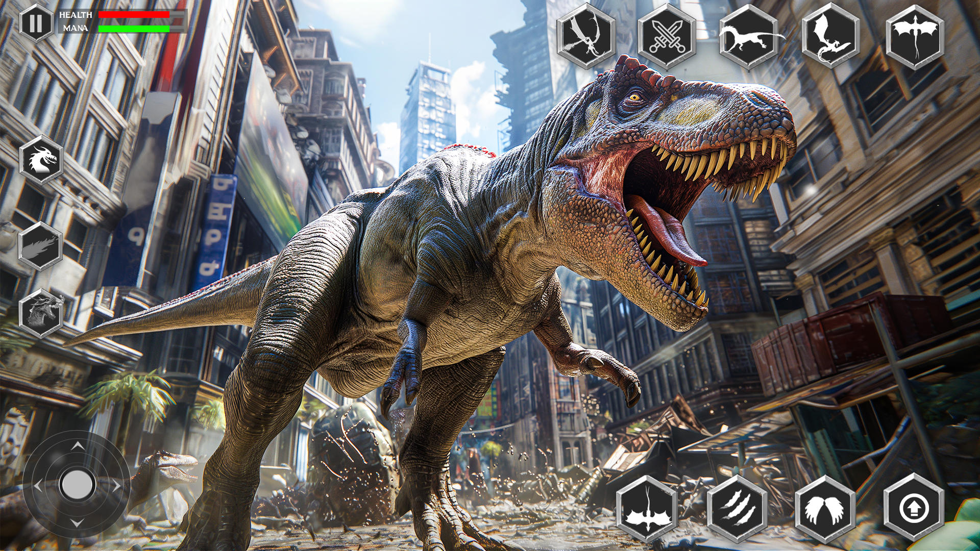 Monster Smash City Siren Head Game Screenshot