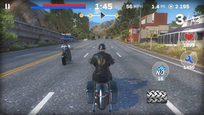 Outlaw Riders: Biker Wars遊戲截圖
