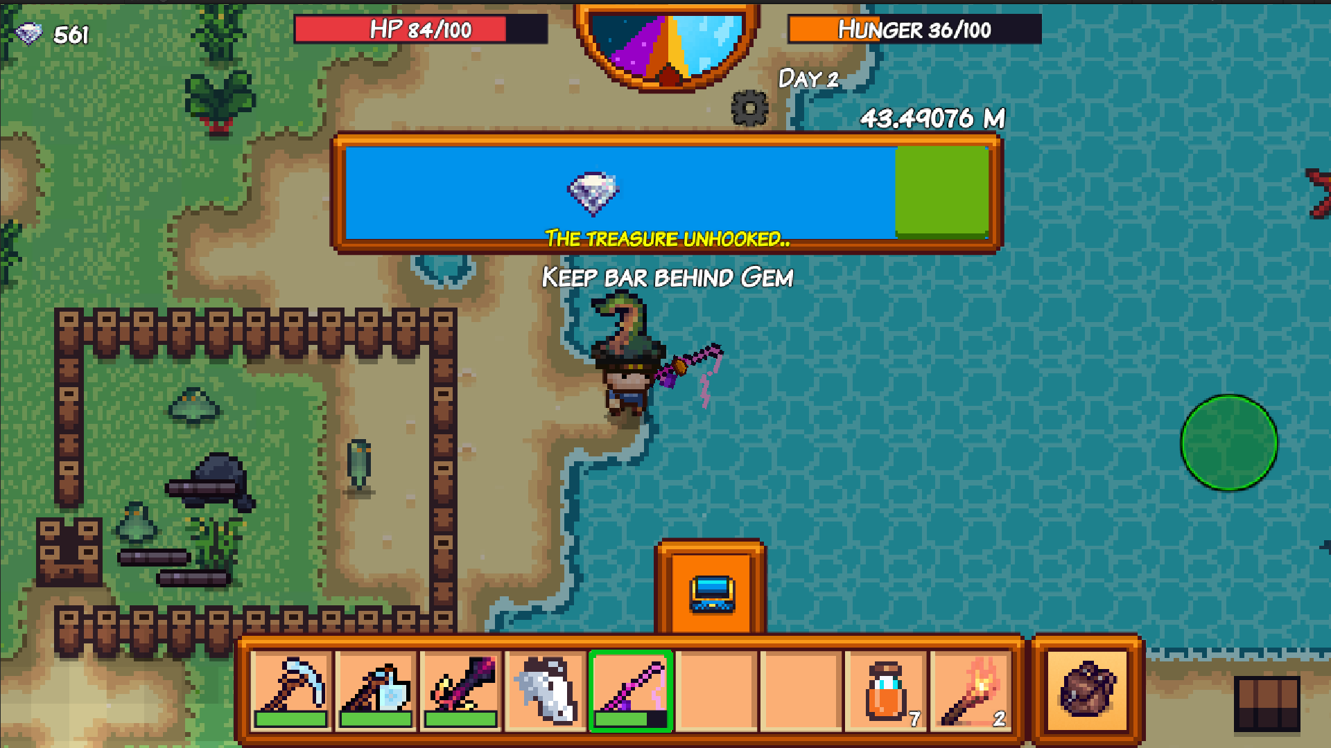 Screenshot of Pixel Survival Game 3