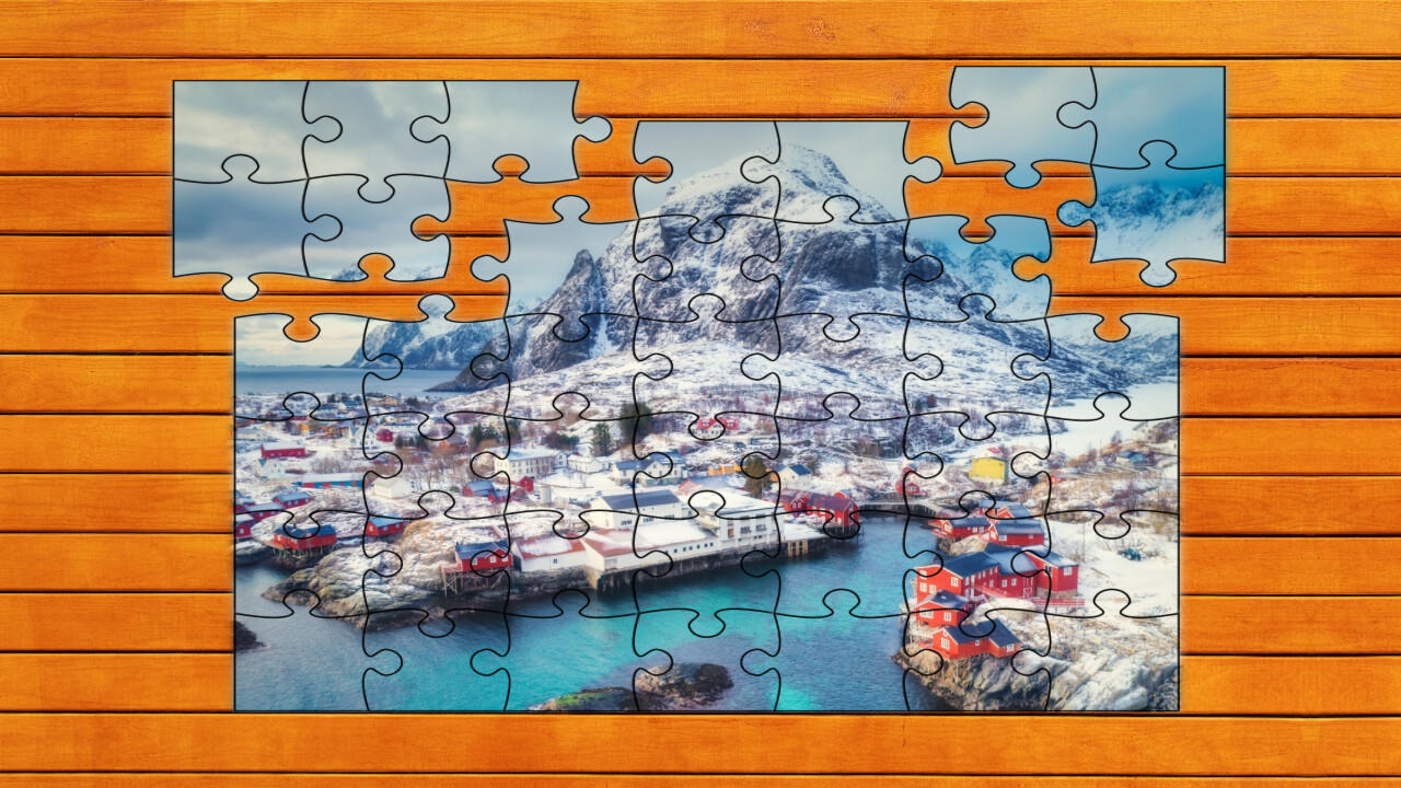 Aerial Nature Jigsaw Puzzles Game Screenshot