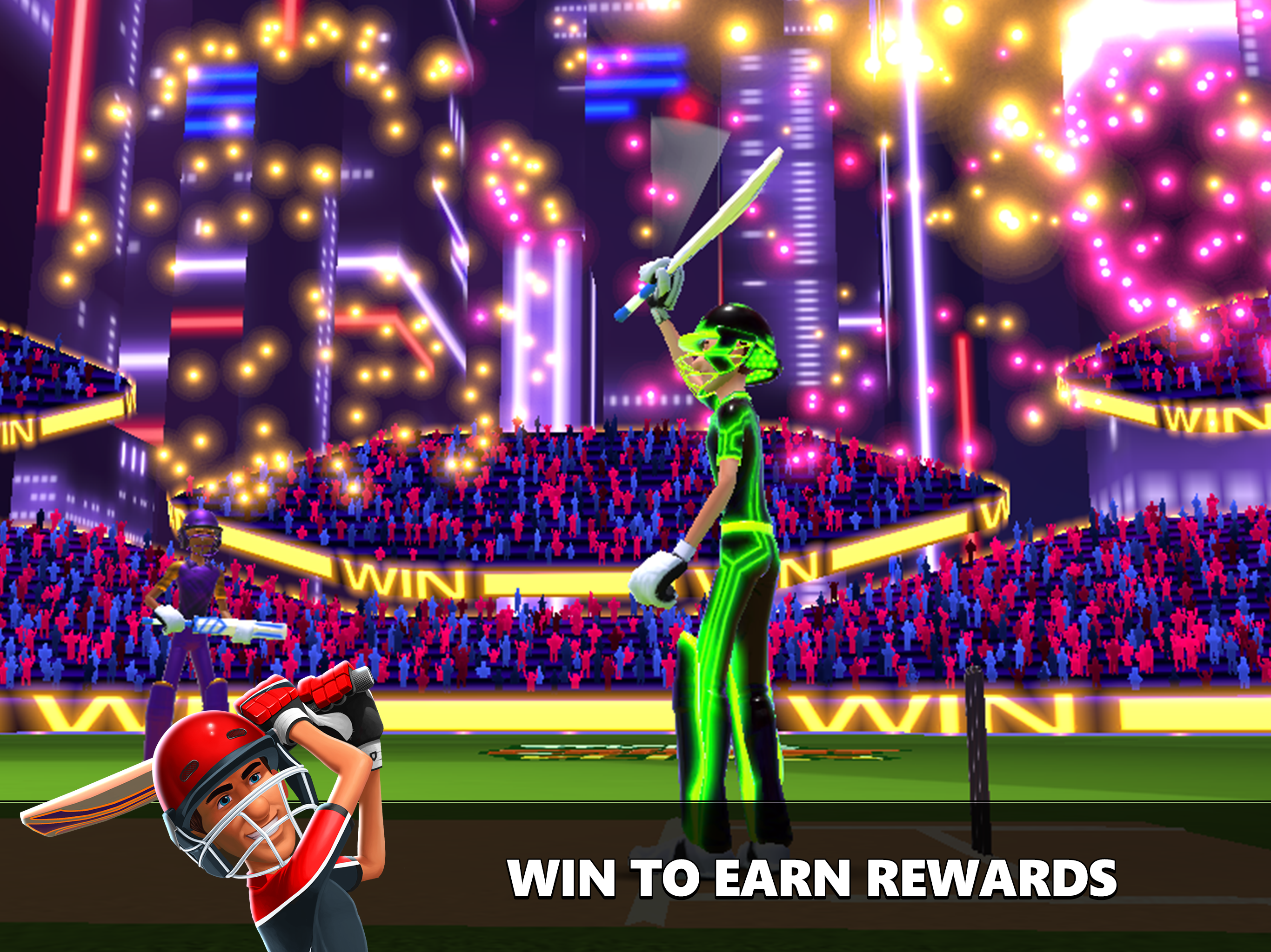 Stick Cricket Live Game Screenshot