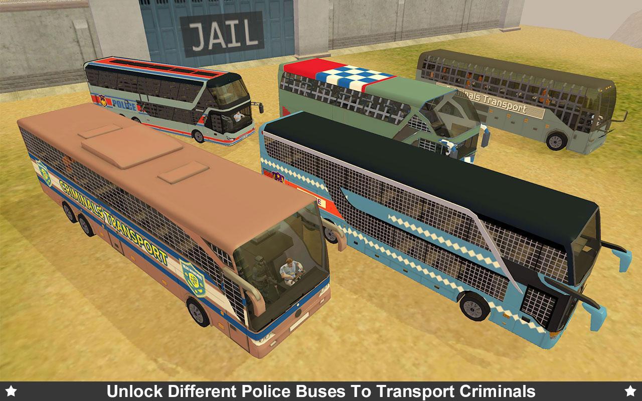 Police Bus Game Screenshot