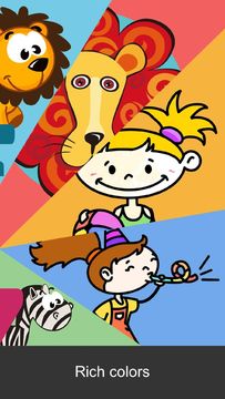 Coloring Book for kids Game Screenshot