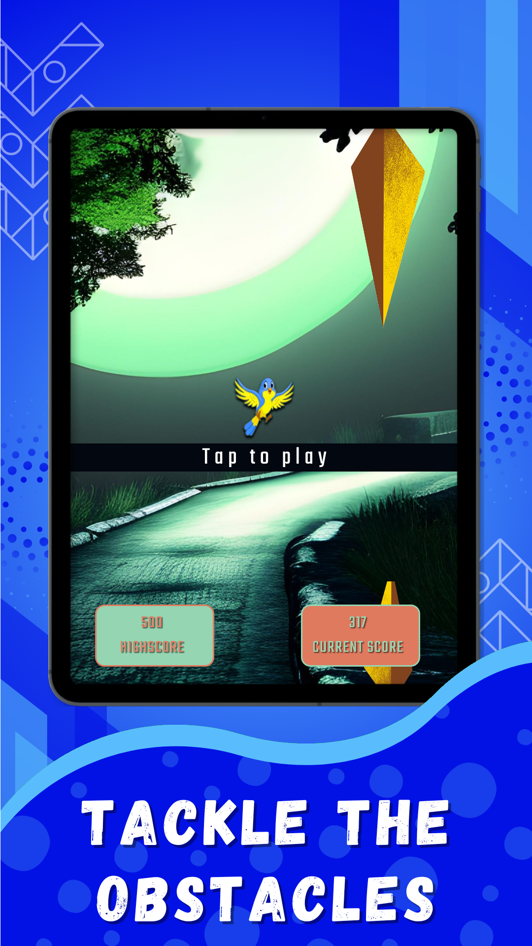 Screenshot of Flippy Bird