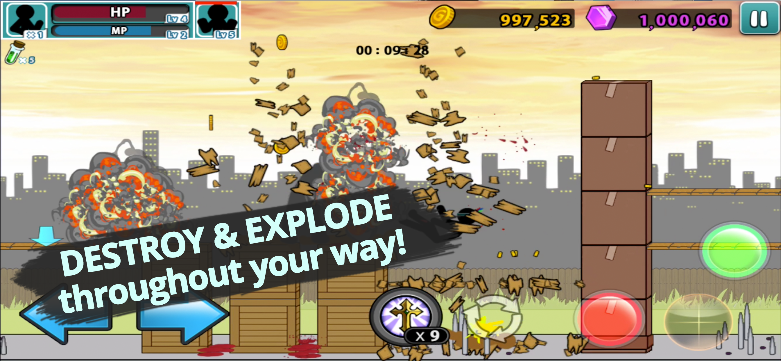Anger of stick 5 : zombie Game Screenshot
