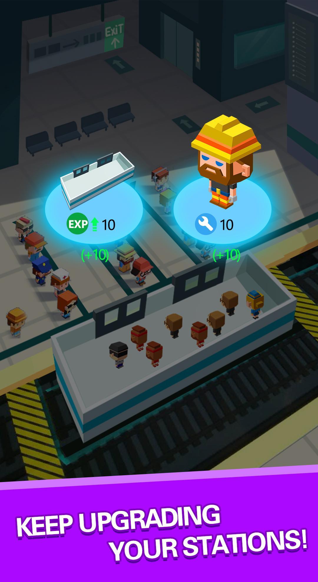 Subway Tycoon: Underground Man Game Screenshot