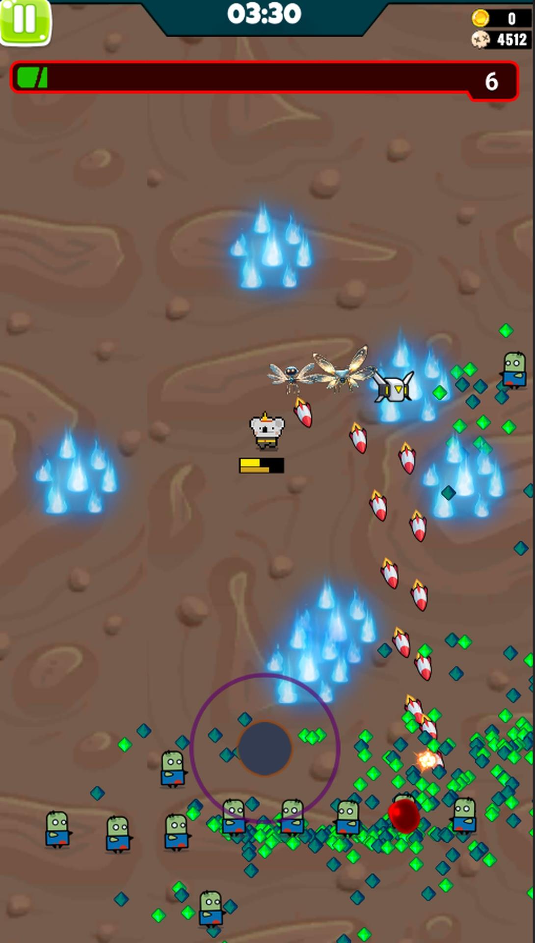 Screenshot of Monster Mayhem: Survival io