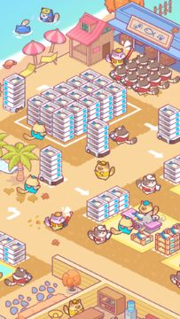 Cuplikan Layar Game Cat CEO: Idle Fish Tycoon