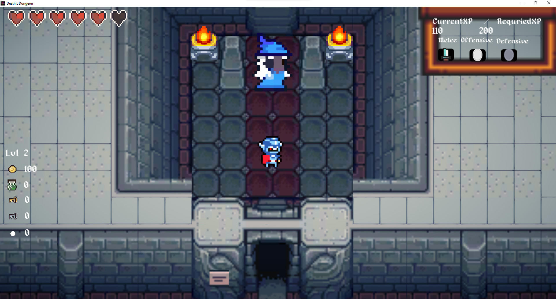 Death's Dungeon Game Screenshot