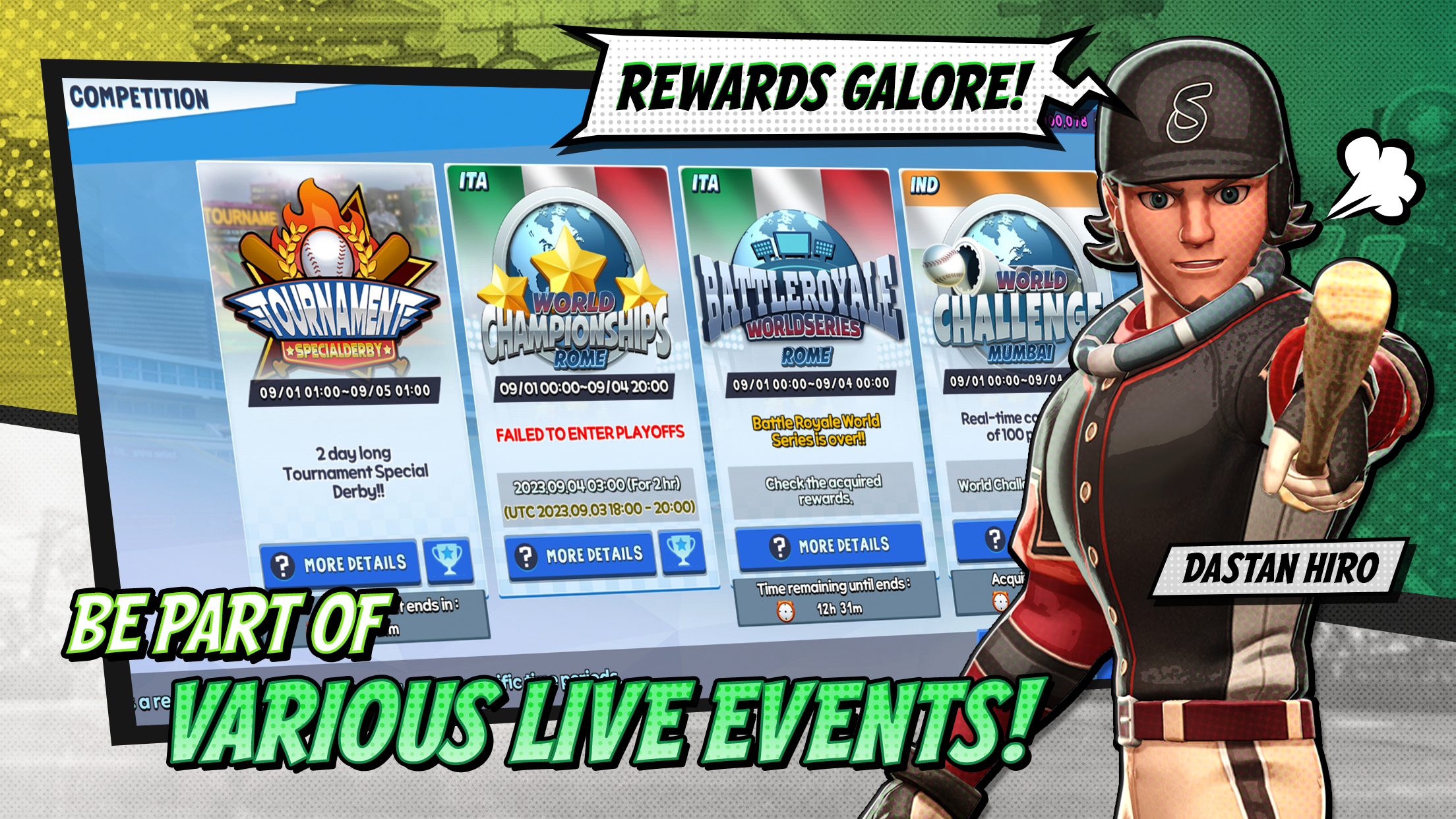 Homerun Clash Game Screenshot