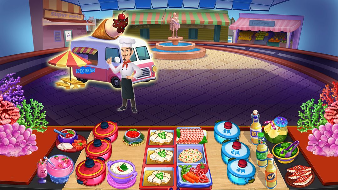 Restaurant city - A New Chef Game 게임 스크린 샷
