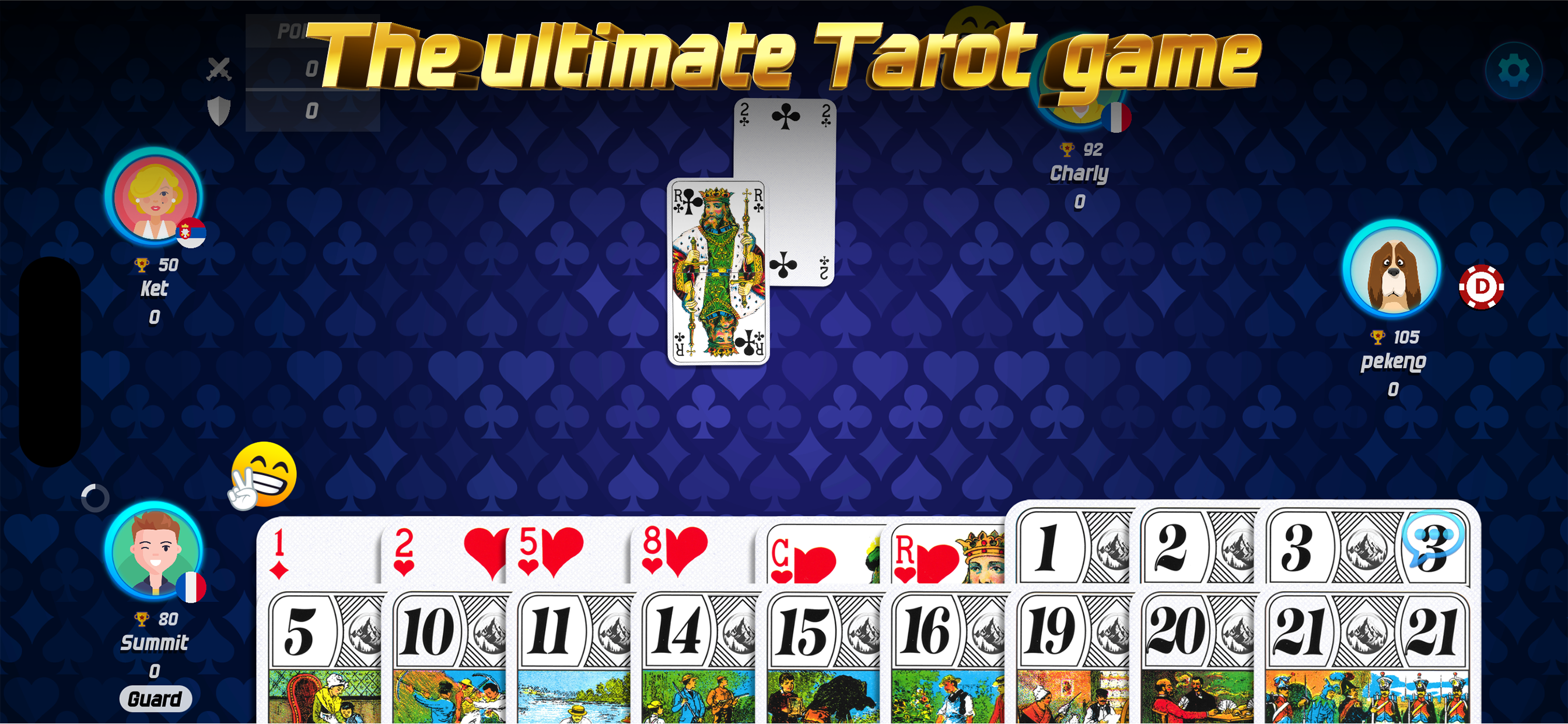 Screenshot 1 of Tarot-Online-Kartenspiel 1.0.12
