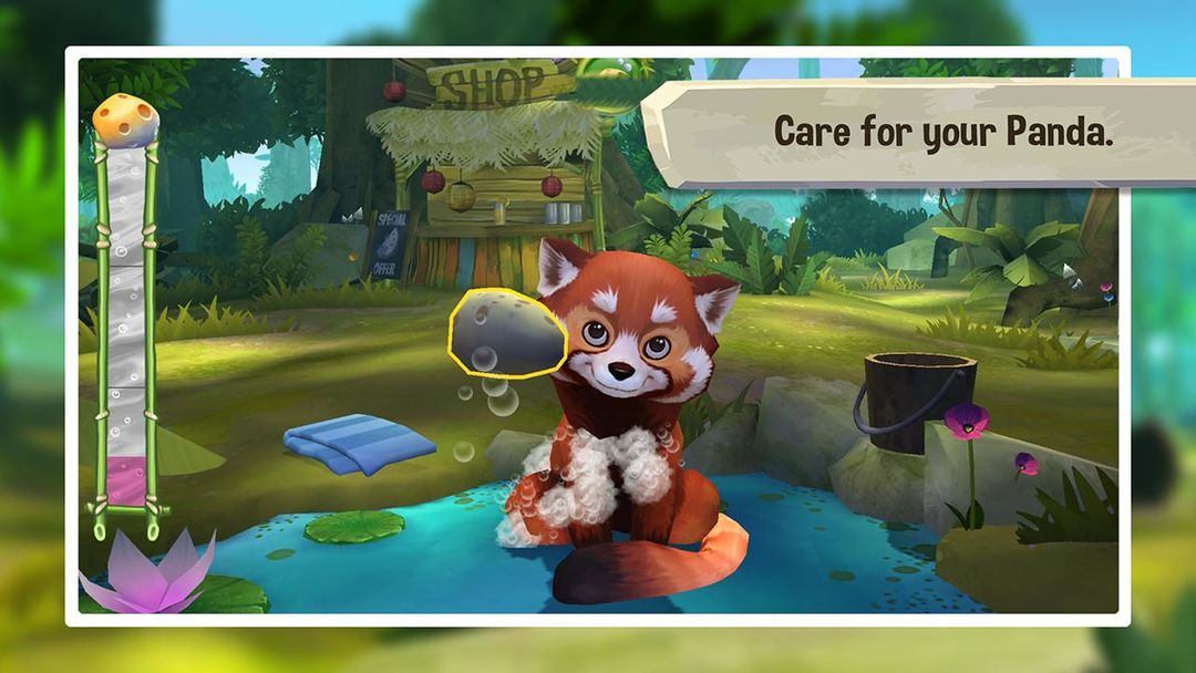 Pet World - My Red Panda screenshot game