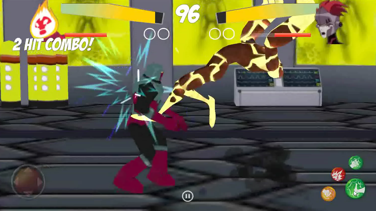 Screenshot of Aliens Arena: Mega Alien War Transform