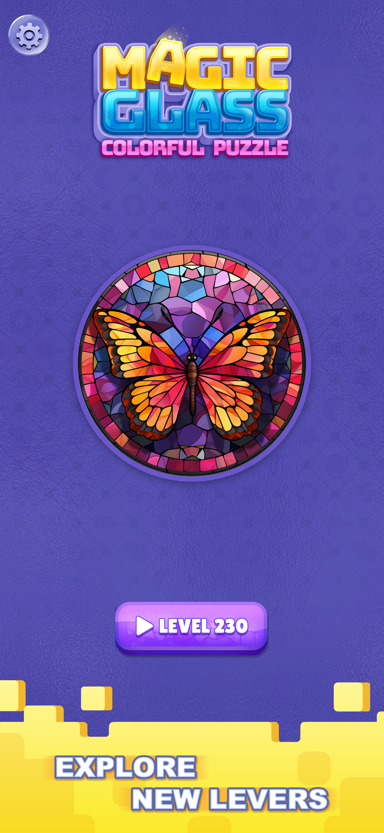 Magic Glass: Colorful Puzzle Game Screenshot