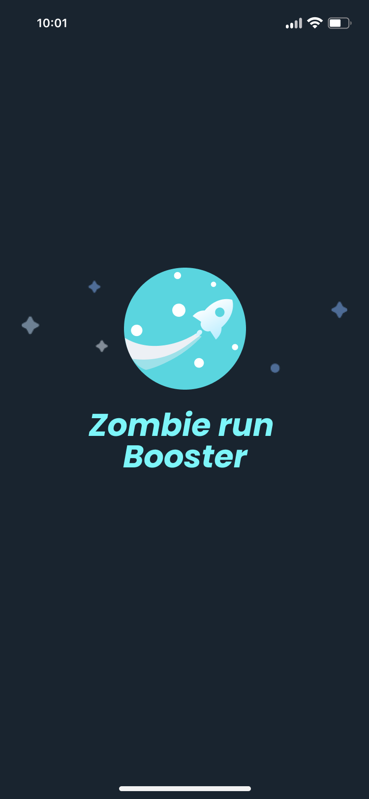Screenshot of Zombie Run booster