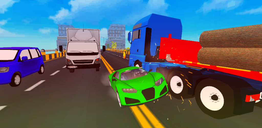 Crazy Highway CarX Racer Game Game Screenshot