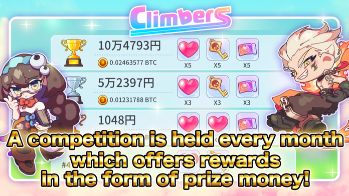 Climbers APP Game Screenshot