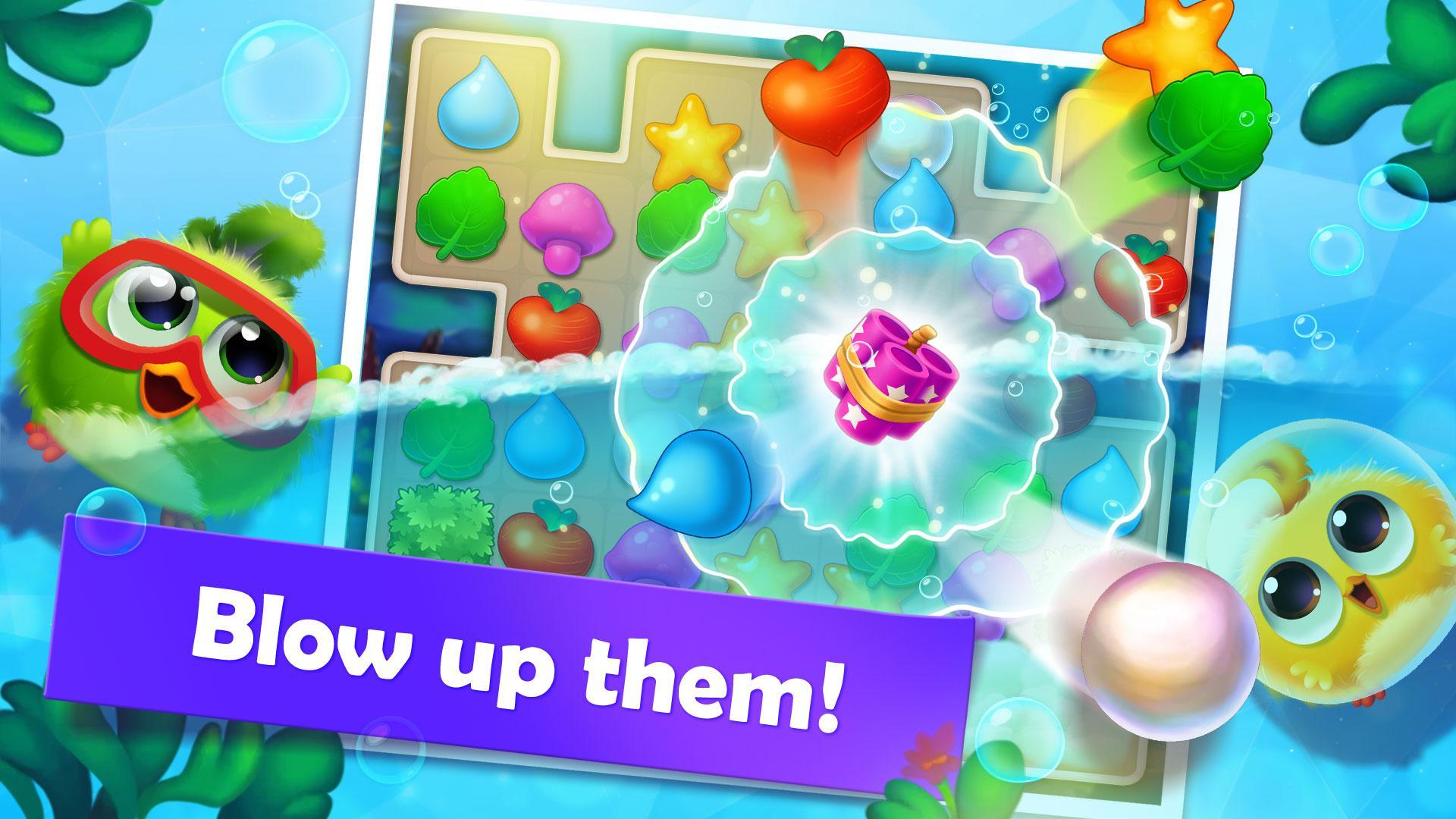 Скриншот игры Puzzle Wings: match 3 games